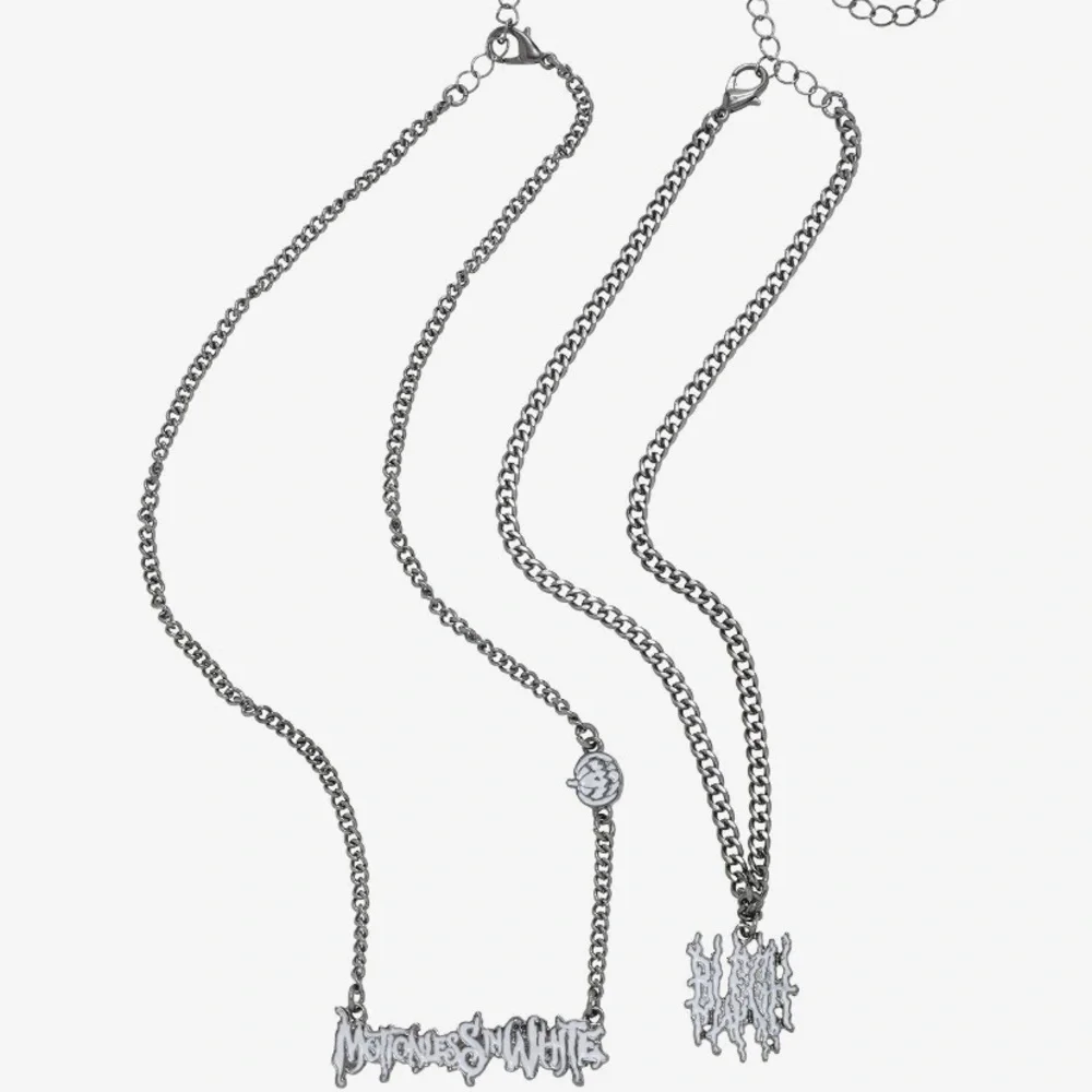 Motionless In White Blegh Necklace Set Hot Topic‎ Metal Music Metalcore